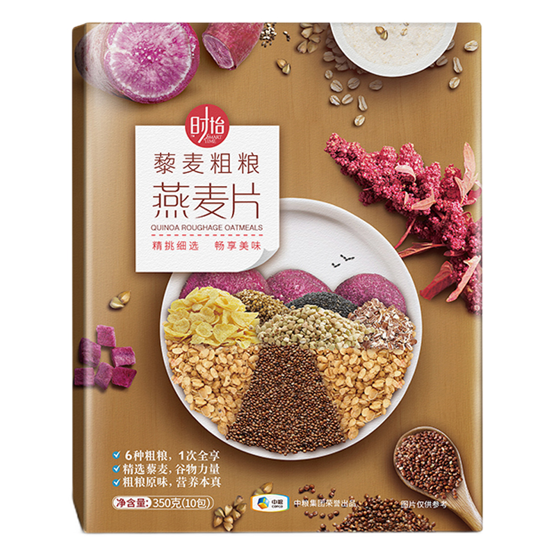 中粮时怡藜麦粗粮燕麦片 350g